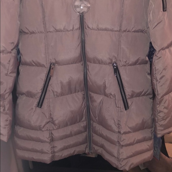 NWT Women’s HFX Faux Fur Lilac Puffer Coat - - Picture 10 of 16